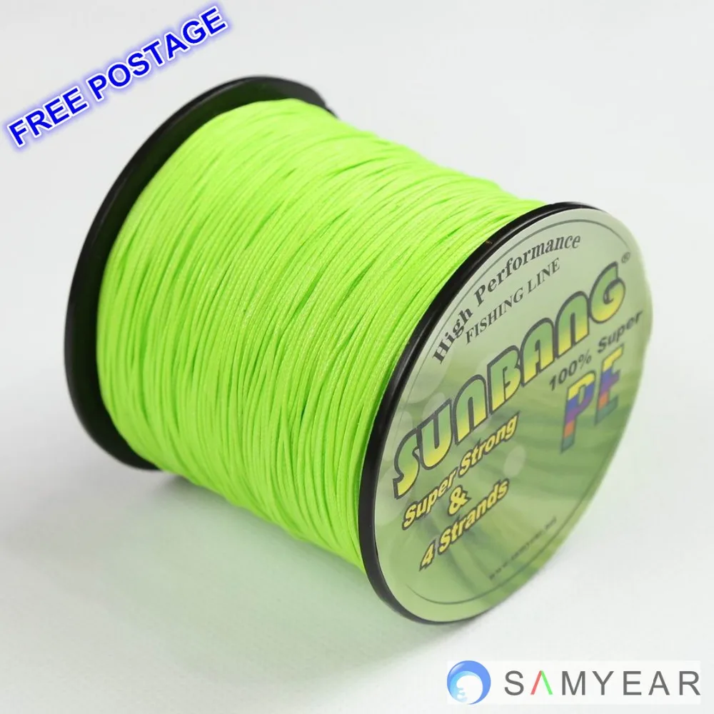 Бесплатная доставка длинная рыболовная Леска SUNBANG сверхпрочная леска 4 нити 70
