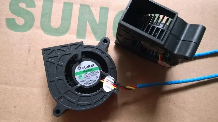 Оригинальный вентилятор для вентилятора Sunon turbofan GB1245PKV1 8 12 В 0 5 Вт охлаждающий