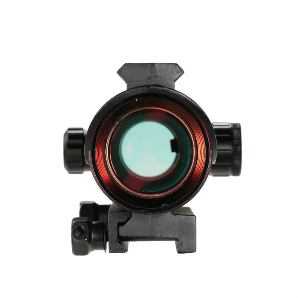 Tactical Reflex Red Dot Sight Scope Riflescope Optic Quick Detach Riser Mount Release Lens Covers Rail Hunting Spotting | Инструменты