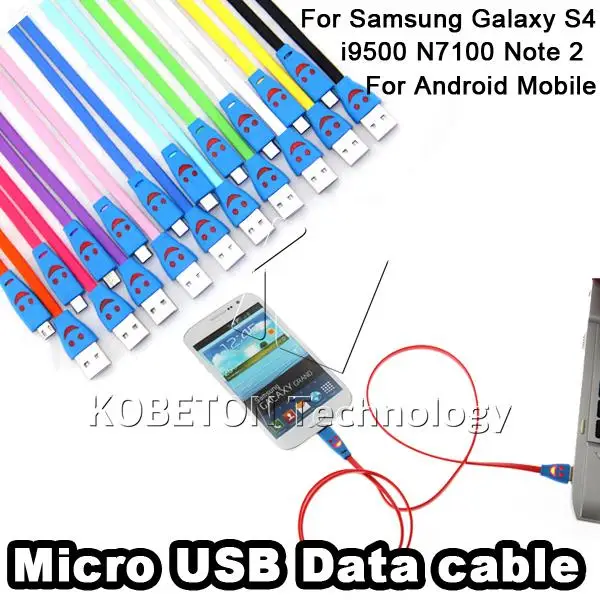 Kebidu Smiling Face Micro Usb кабель 2 0 для синхронизации данных зарядный samsung galaxy S4 S5 I9300 Note