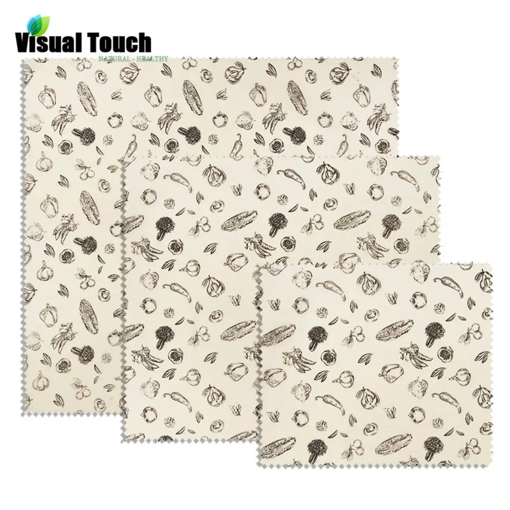 Визуальная сенсорная Нетоксичная натуральная пищевая обертка для овощей