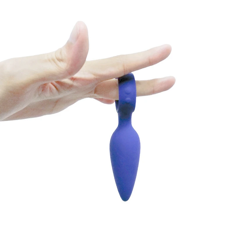 Анальная пробка унисекс массажер Анальный бусина с фиксатором тренажер