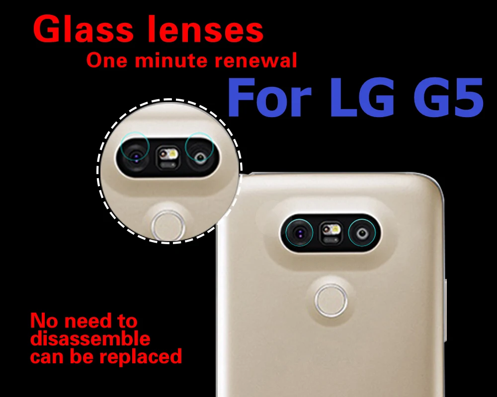 Back Camera Lens Protector Film For LG G2 G3 G5 G4 Beat film for D802 D855 D851 H815 Rear Tempered Glass |