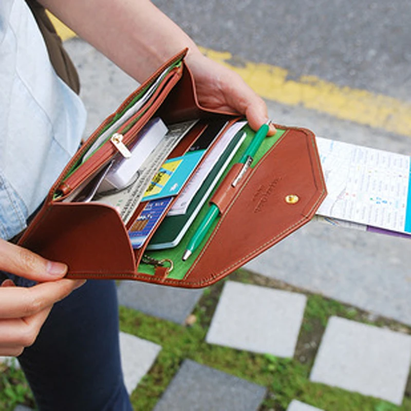 Женский кошелек конверт в стиле ретро клатч чехол для телефона держатель карт