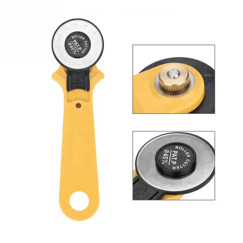 45 мм роторный резак гибкое лезвие Ткань Кожа режущий инструмент домашнее Ремесло