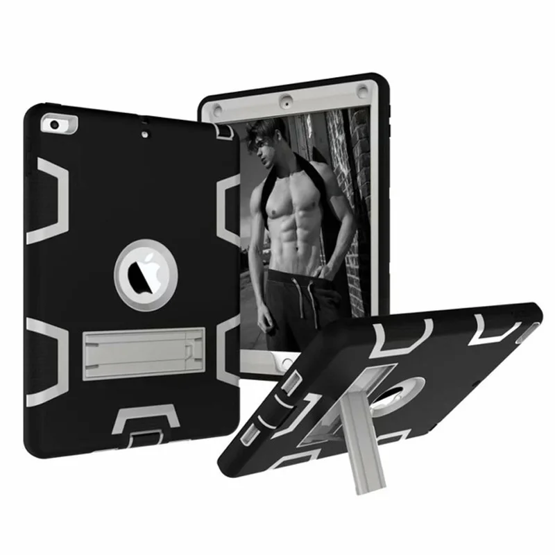 Новый армированный Чехол для iPad AIR 2 2014 безопасный детей тяжелый силиконовый
