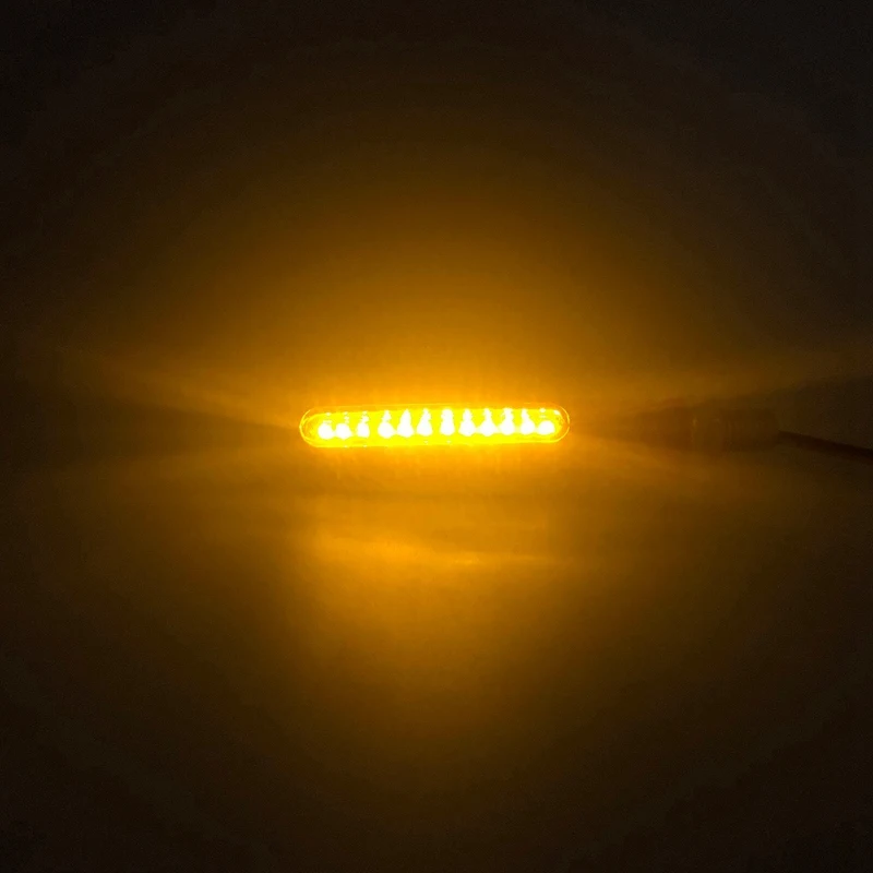 4 шт. мотоциклетный светильник с поворотным сигналом 12Led Универсальный хвостом |