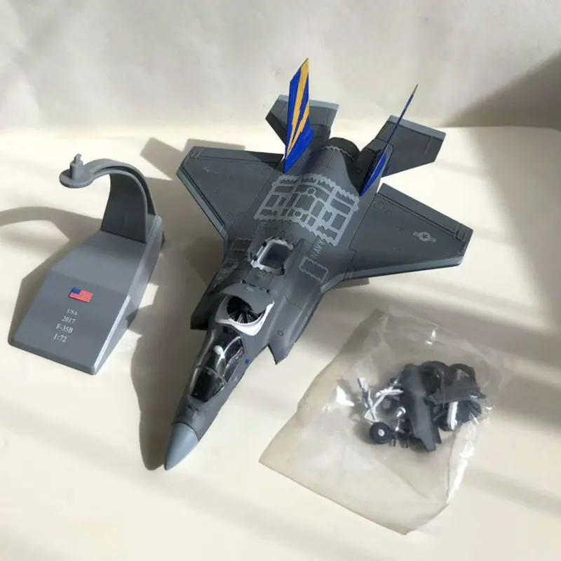 AMER 1/72 масштаб USMC F-35B Lightning II Joint Strike Fighter литой под давлением металлический военный самолет модель игрушки для сбора/подарка