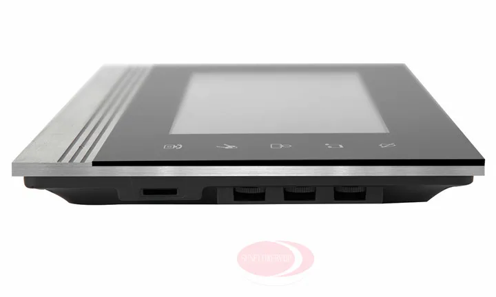 7 ''внутренняя Проводная связь для личного дома видеодомофон 3 MonitorsTouch Кнопка RFID Доступа наружная камера+ Электрический ударный замок комплект