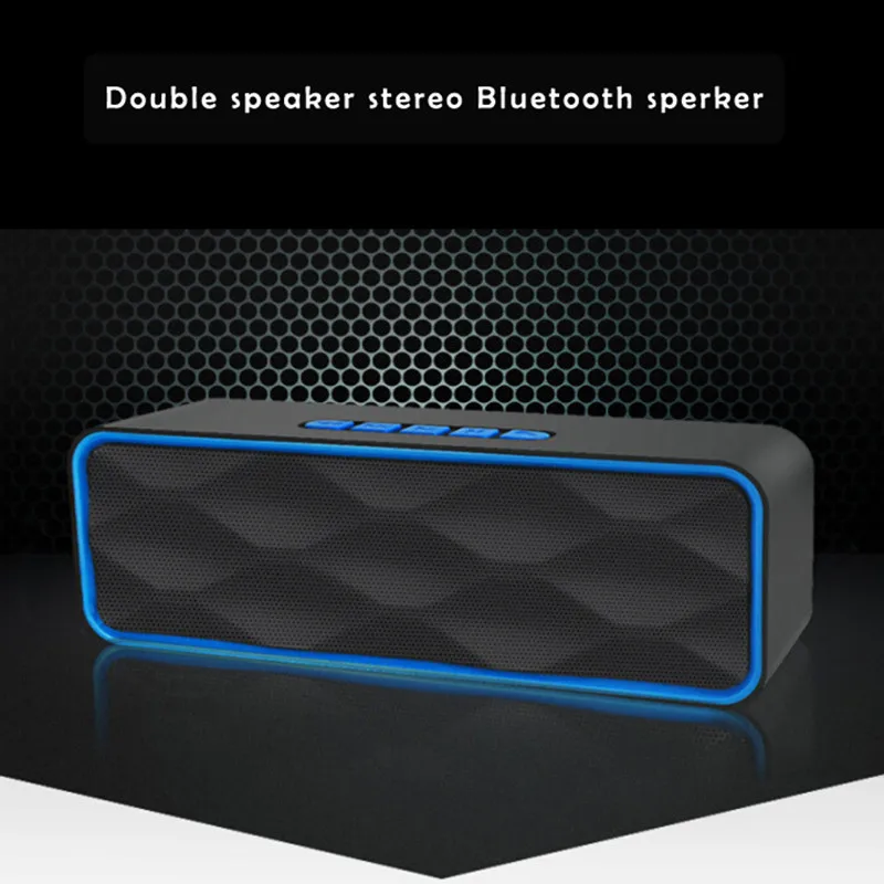 EAGOOD Настольный беспроводной bluetooth колонка для автомобиля Мини Bluetooth динамик