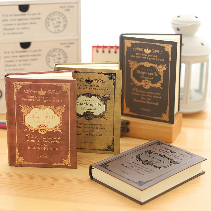 KIMCOOL Классическая Бронзовая серия блокнот Европейский в твердом переплете 1