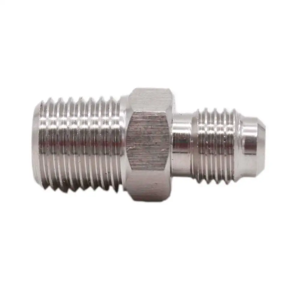 1/" MFL x 1/4" Мужской NPT, нержавеющая сталь, Замена СО2 регулятора/СО2 коллектора/пивного пивоварения, оборудование для пивоварения