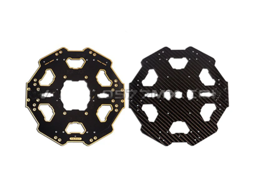 

F07283 Tarot Carbon Fiber Folded 6-axis Center Plate TL68P01 Black for Tarot 680 PRO Aircraft