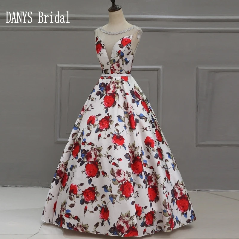 Сексуальные цветочные искусственные вечерние свадебные платья на продажу