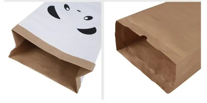 Сумка для хранения большой мультяшный тяжелый крафт бумажный мешок детский