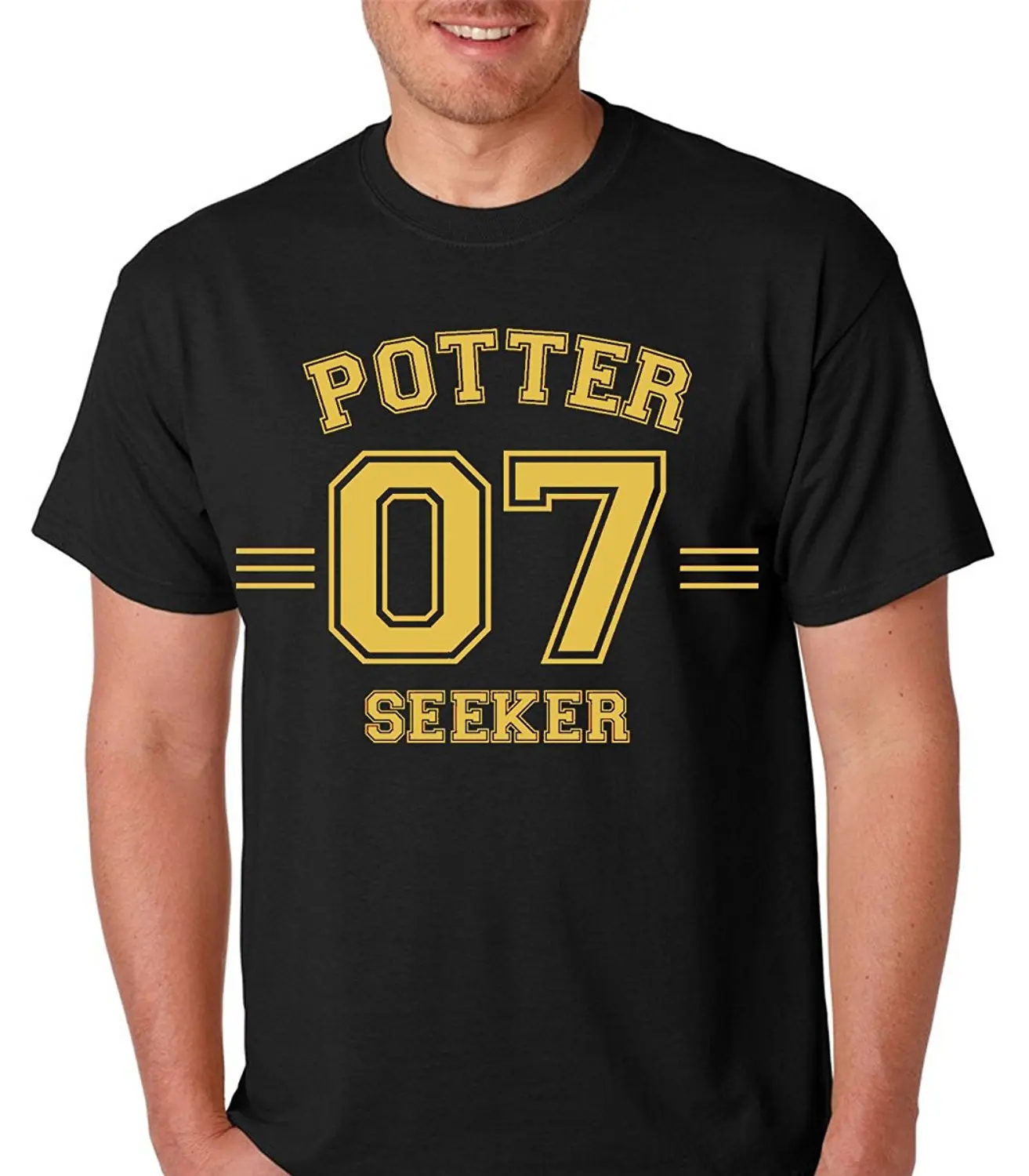 GILDAN футболка с коротким рукавом топы Raw T-shirt's 07 Gryffindor Quidditch Allover Team Premium Мужская |