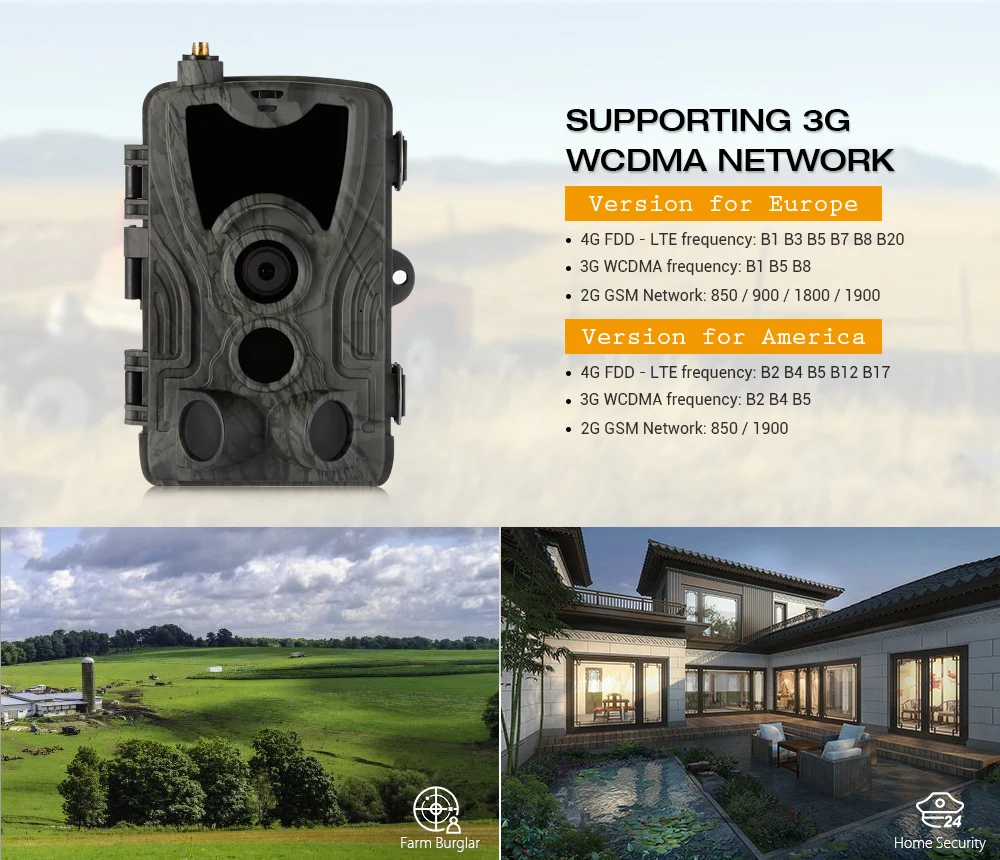 HC-801G 3g многократная охотничья камера 16 МП 1080P Full HD видео Трейл камера мегапиксельная Водонепроницаемая 940nm инфракрасная камера со светодиодами s
