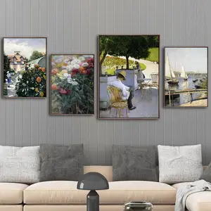 Декор для дома, Художественная печать на холсте, настенные росписи, постер, роспись на холсте, французский Gustave Caillebotte