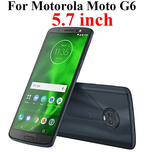 For moto g6 2 шт 9D Защитное стекло для motorola moto g6 защита экрана e4 e5 p30 plus play one power g 6 e 4 5 6g 30 p 4e закаленное стекло - Цвет: For moto g6