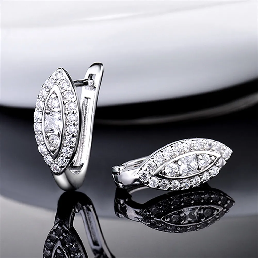 MOLIAM, дизайн, роскошные маленькие модные серьги-кольца Nuevos Anillos, белый кристалл, CZ, массивные серьги, ювелирные изделия для женщин MLE192