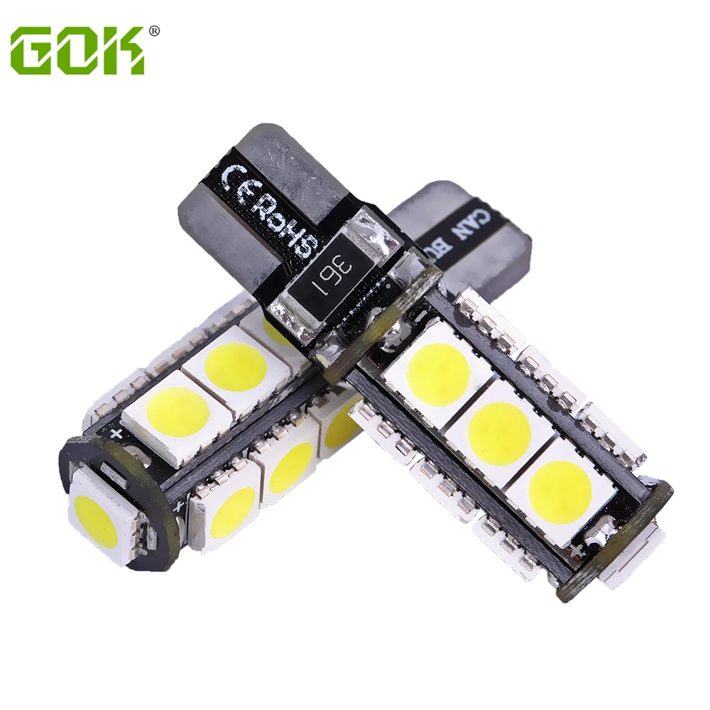 

Внешние фонари 20 X безотказный T10 Canbus Led 13smd 5050 led 194 smd лампочка фонарь автомобильная лампа w5w t10 led canbus оптом