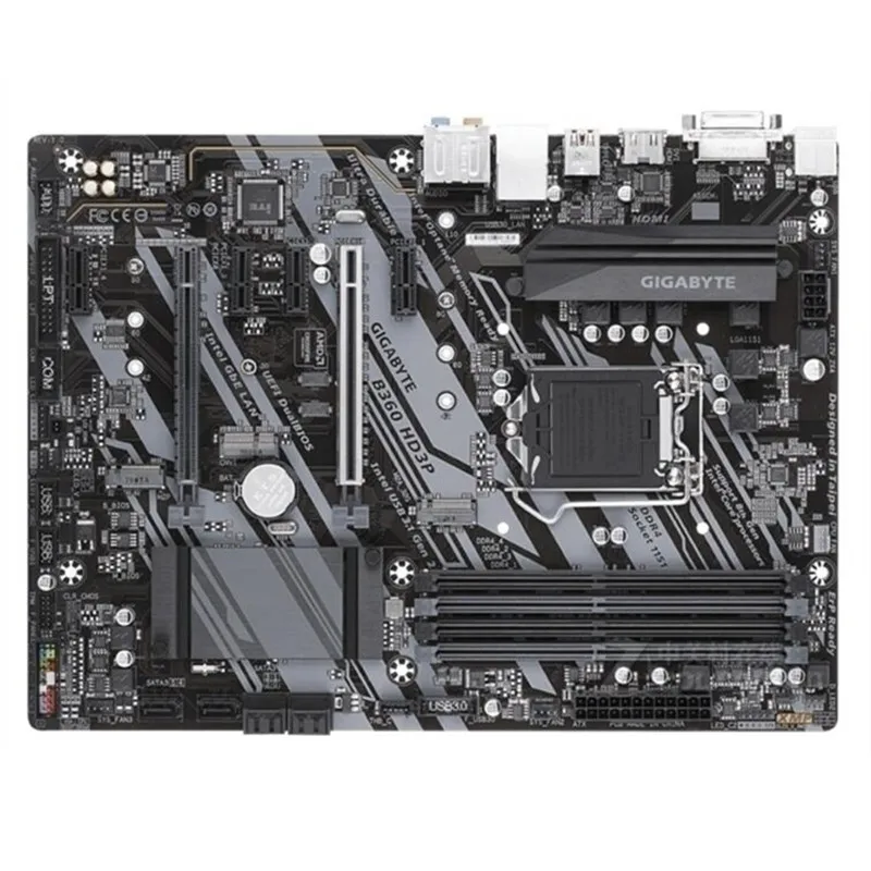 Для Gigabyte GA-B360 HD3P новый оригинальный Настольный B360 материнская плата Socket LGA1151 DDR4