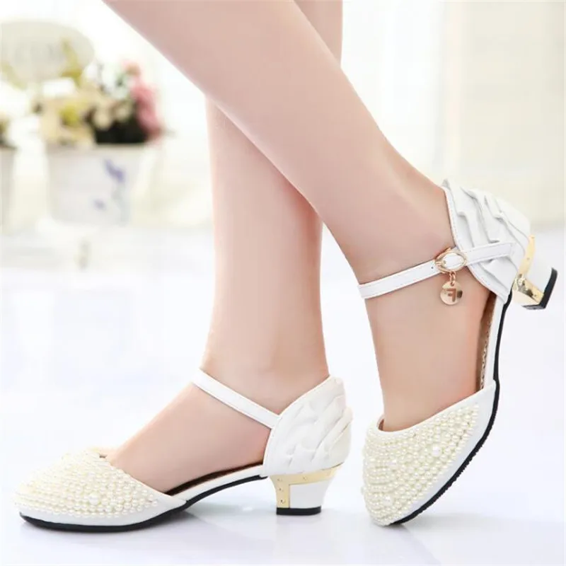 Новинка детская обувь на весну и осень кожаные туфли для девочек милые модные