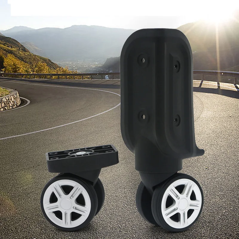 

GUGULUZA Luggage Wheels Replacement Accessories Luggage Wheels Mute Parts Suitcases Trolly Universal Wheel Spinner Casters ST082
