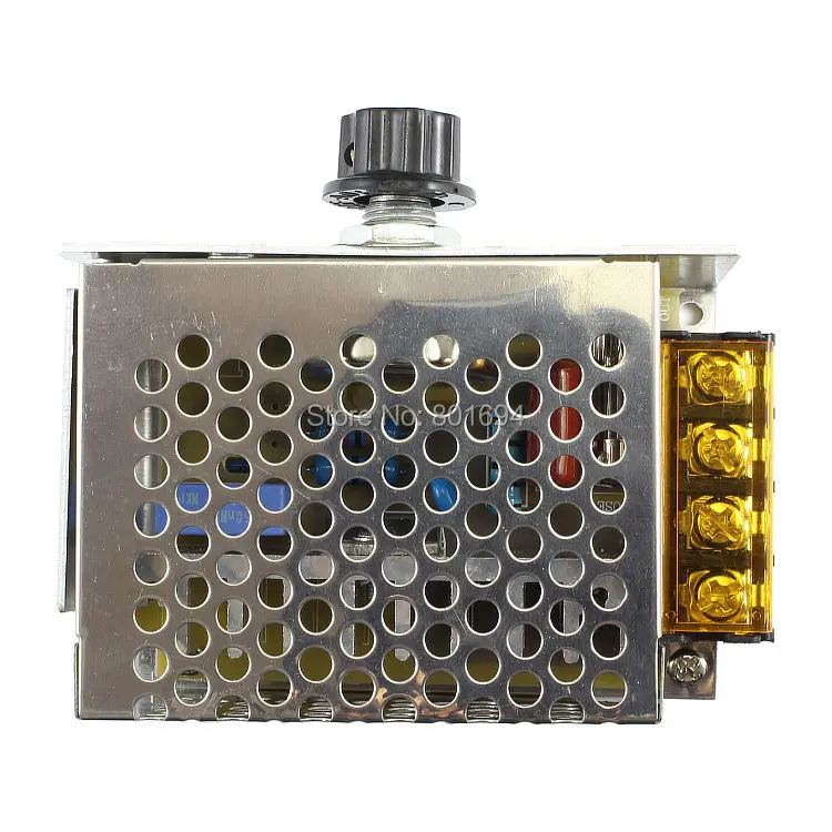 Регулятор напряжения SCR переменный ток 220 В 4000 Вт контроллер скорости диммер