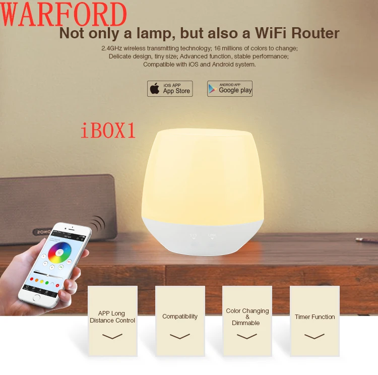DC5V milight iBox1 концентратора RF пульт дистанционного управления Wi Fi с RGB Свет 2 4G