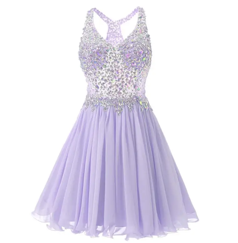 light purple Благородное платье WEISS для выпускного вечера с кристаллами, бисероплетение, плиссированное сексуальное платье для выпускного вечера, платье на заказ для особых случаев, платья для выпускного вечера - Цвет: light purple