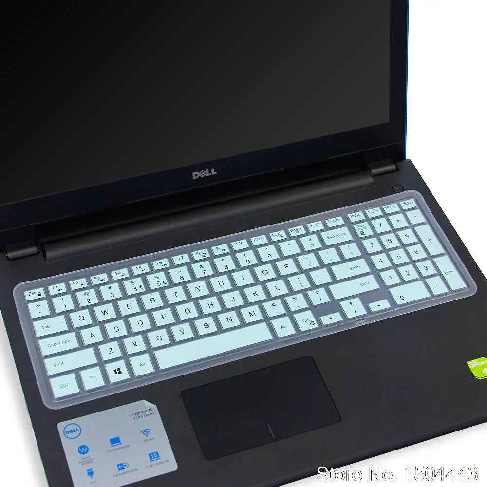 Силиконовая клавиатура для ноутбука Dell Inspiron Vostro 15 3000 series 15,6 5000 series 15 7000 series