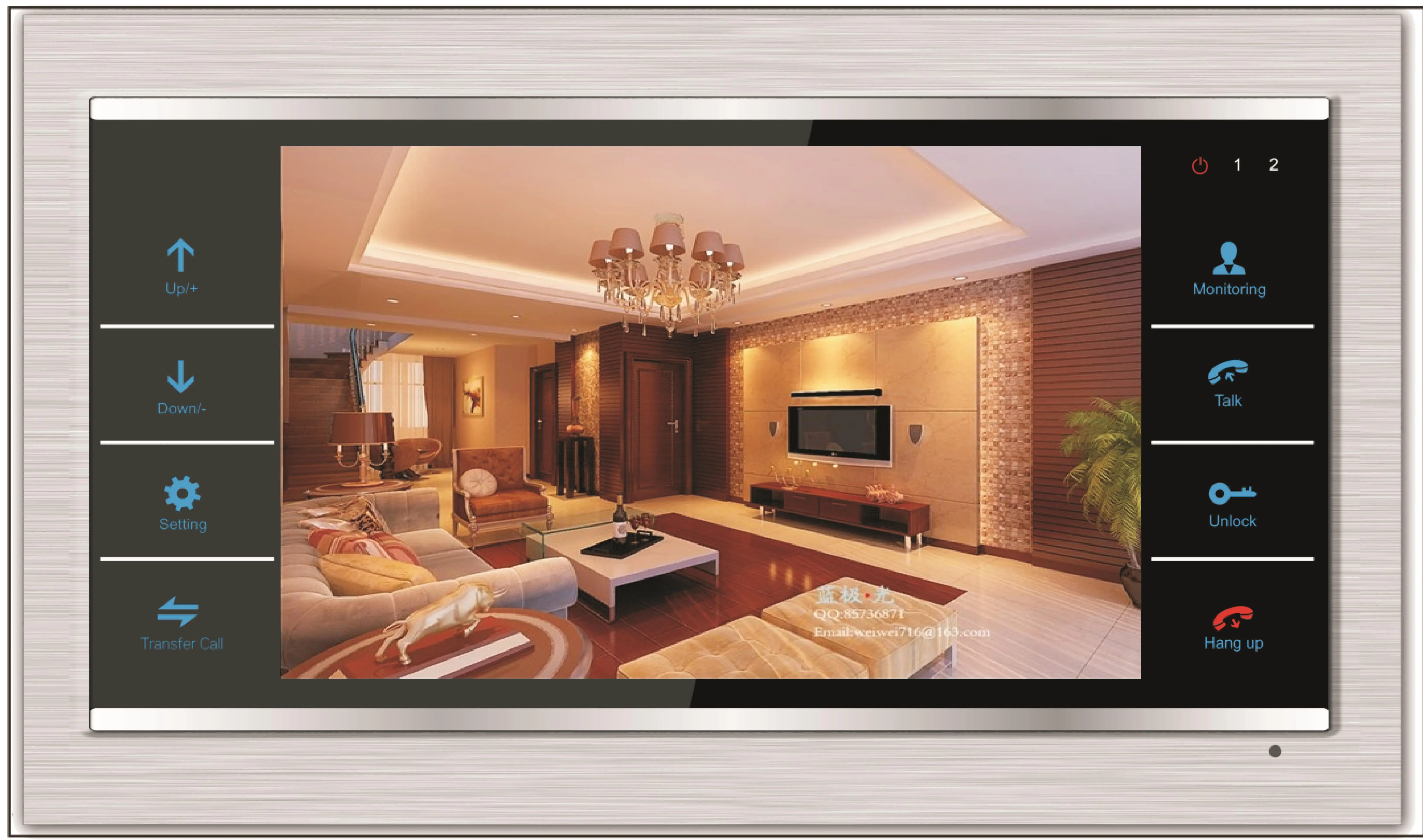 7 дюймов TFT монитор HD для безопасности Системы Главная видеодомофон videoportero |