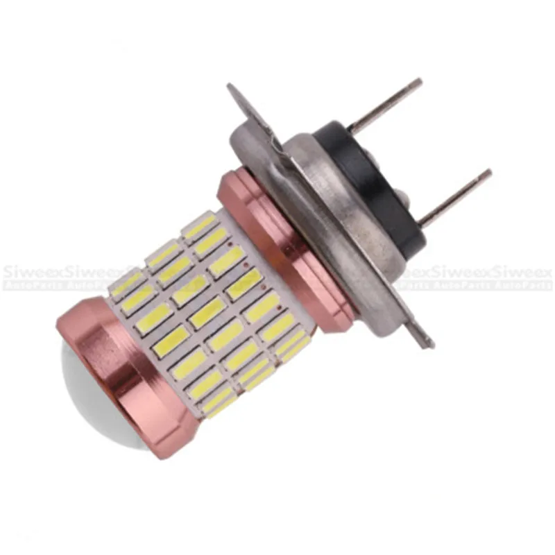 2 шт. Автомобильные светодиодные лампы 60 SMD 4014 H4 H7 H8 H11 9005 9006 12 В постоянного тока|led