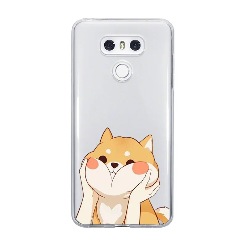 Patterned 6 Ciciber щенок крышка с котенком для LG G6 G7 G5 G4 V20 V30 V35 V40 THINQ мягкий чехол для телефона для LG K8 K7 K10 K4 K9 K11 плюс - Цвет: Patterned 6