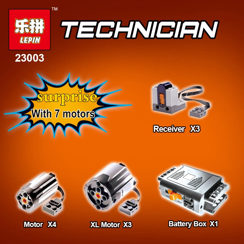 Technic 23003 3643 шт. Творческий MOC RC дикий внедорожников модели Legoe строительные блоки