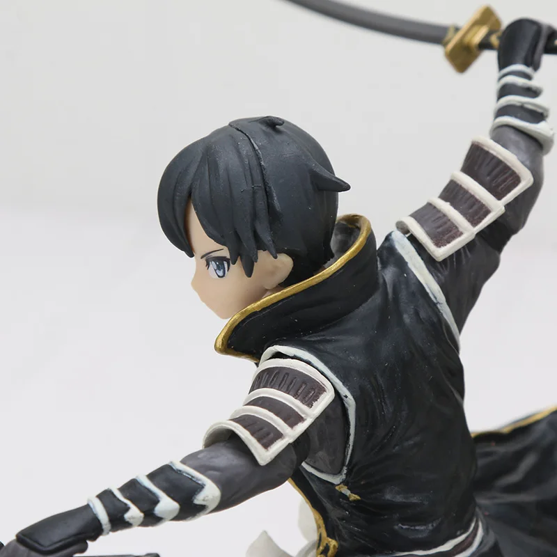 Меч искусство онлайн Кирито воин Фигурка Игрушка Кукла Brinquedos figuals коллекция SAO модель подарок
