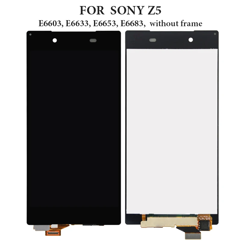ЖК дисплей 5 2 дюйма для Sony Xperia Z5 цифровой преобразователь экрана в сборе подходит