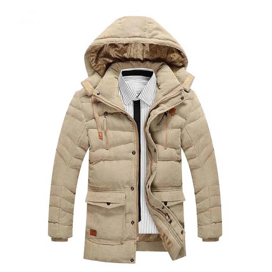 Мужская зимняя куртка на флисе черная из хлопка с флисовой подкладкой 2017|winter jacket