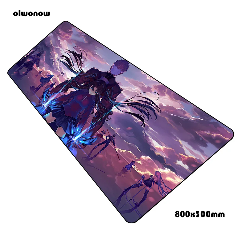 Size 800x300x2mm Аниме Коврик для мыши с девушкой 3d коврик для мыши notbook компьютерный коврик для мыши игровой коврик для ПК геймерский ноутбук 80x30 см коврики для мыши - Цвет: Size 800x300x2mm