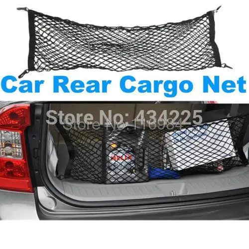 Универсальная сетка для багажника автомобиля багажа хранения 4 крючка защита