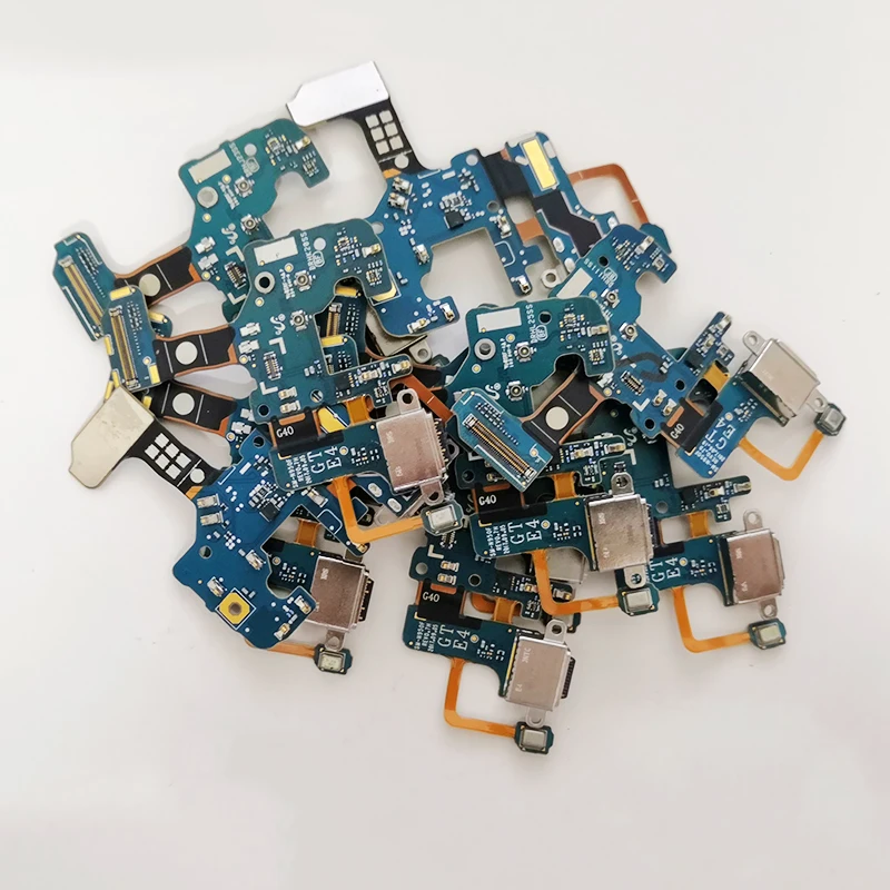 Шлейф для зарядки Samsung Galaxy Note 8 SM N950F usb зарядка Type c + гибкий разъем микрофона|Шлейфы