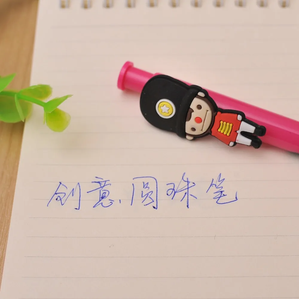 4 шт./лот мягкая Шариковая ручка для тела британских солдат/0 5 мм/Милая модная