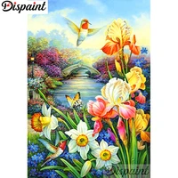dispaint full squareround drill 5d diy diamond painting birds and flowers embroidery cross stitch 3d home decor a12759