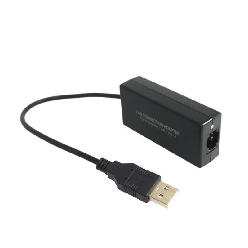 1 5 шт. USB 2 0 LAN интернет адаптер для подключения Ethernet кабель Nintendo Switch WiiU N