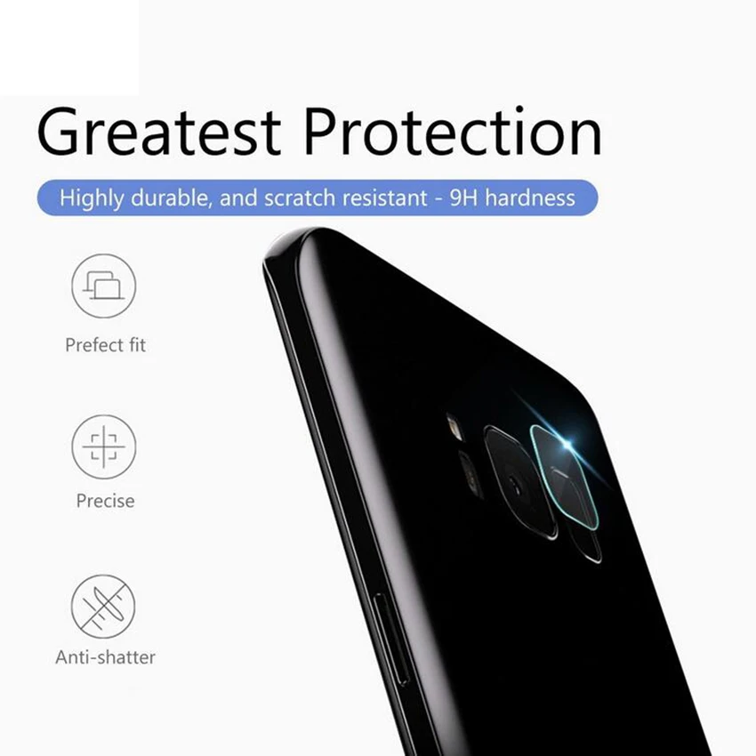 2 шт задняя камера Объектив Закаленное стекло для Samsung Galaxy s8 s8plus Защитная пленка