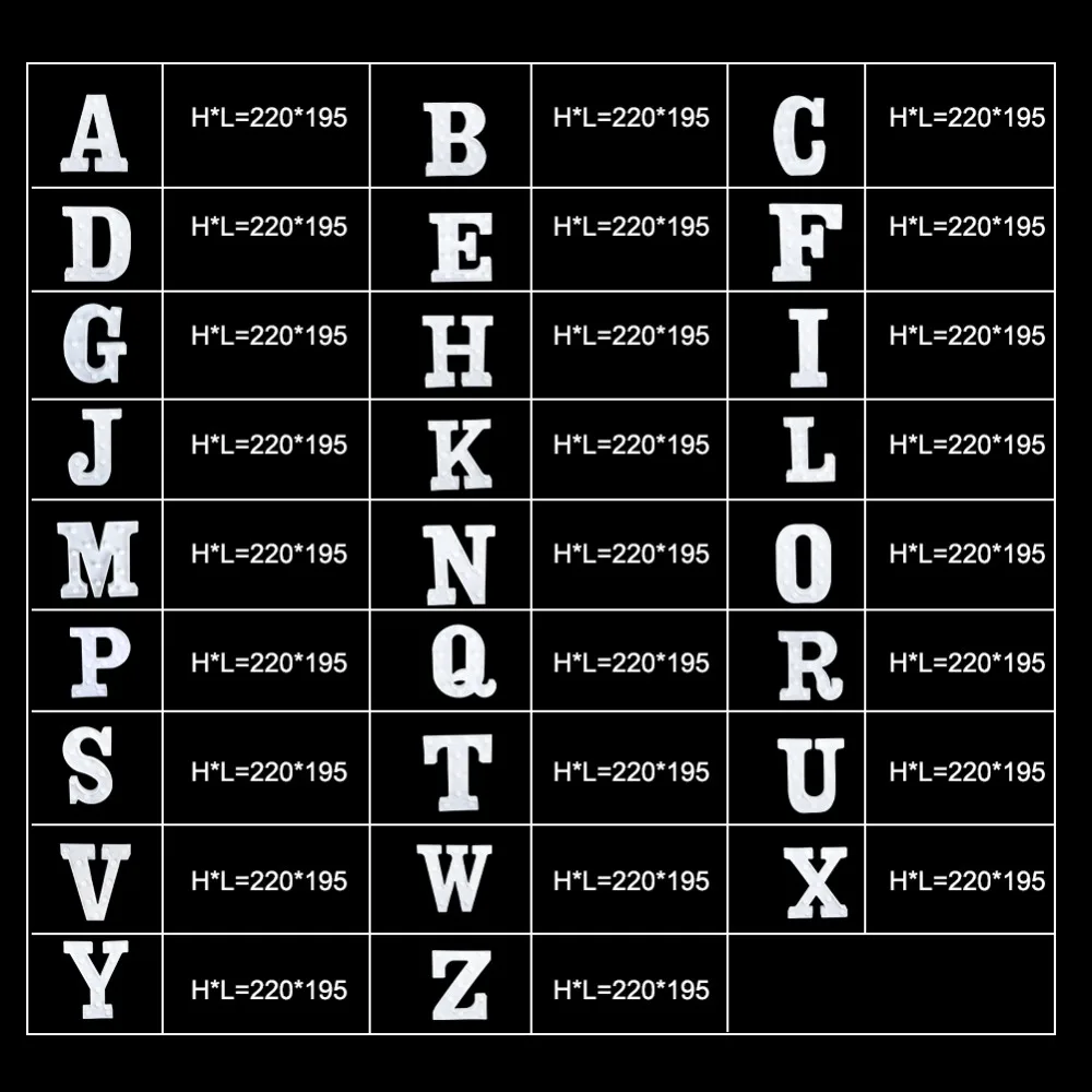 Светодиодный светильник с 26 буквами Новинка шатер знак Алфавит лампа