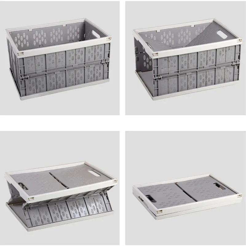Многофункциональная складная коробка для хранения, портативный органайзер для одежды, складная корзина для хранения, пластиковый контейнер