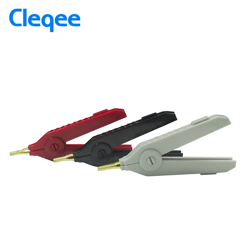 Клипса-крокодил Cleqee P2004 6 шт./лот 90 мм 20 А 3 шт. | Инструменты