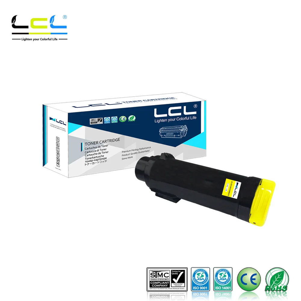 Лазерный тонер картридж LCL Xerox WorkCentre 6515 Phaser 6510 106R03477 106R03478 106R0347 106R03480 (1 упаковка)